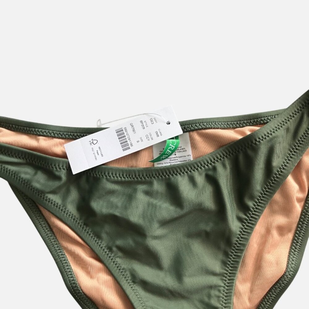 J.Crew Swim Bikini Set S Small - scoop-neck top - high-leg bottom S - Picture 5 of 8